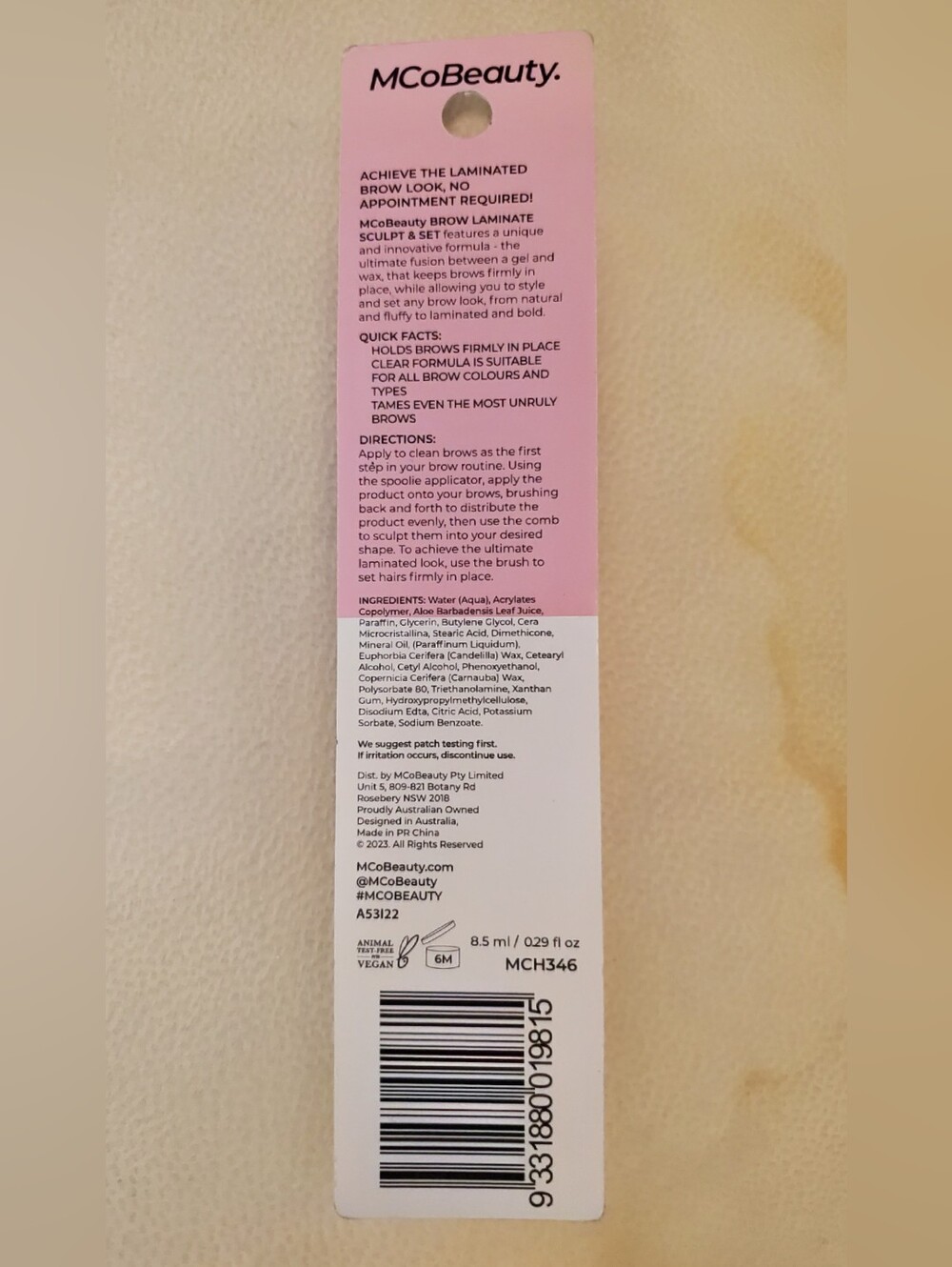 MCoBeauty Laminate Sculpt & Set 2-N-1 - Picture 5 of 5